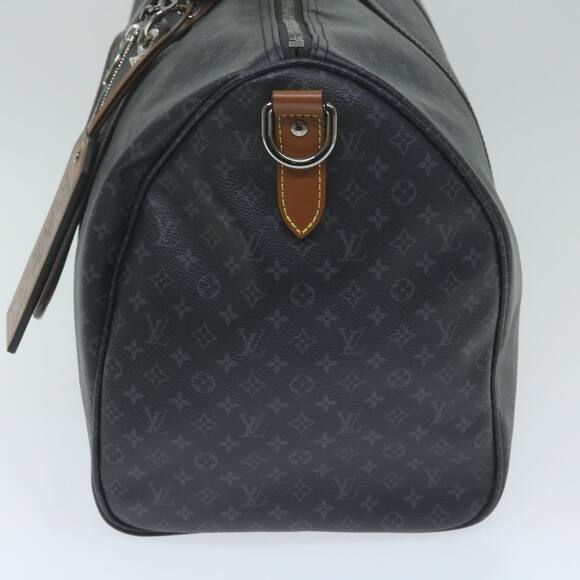 LOUIS VUITTON Monogram Eclipse Keepall Bandouliere 50 Bag M56856 - Picture 3 of 16